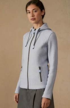 Avery Wolljacke mit Kapuze