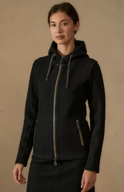 Avery Wolljacke mit Kapuze