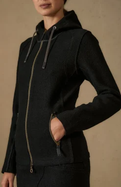Avery Wolljacke mit Kapuze