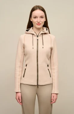 Avery Wolljacke mit Kapuze