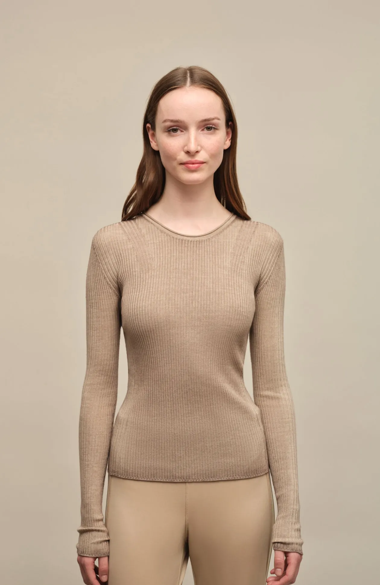 AvrilDyed Rundhals Langarmshirt
