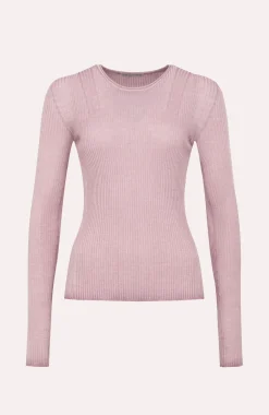 AvrilDyed Rundhals Langarmshirt