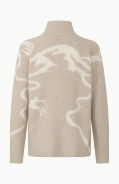 Chatel Pullover mit Skispur Motiv