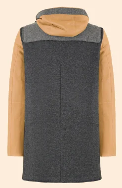 FinleyMulti Lammfellmantel mit Kapuze