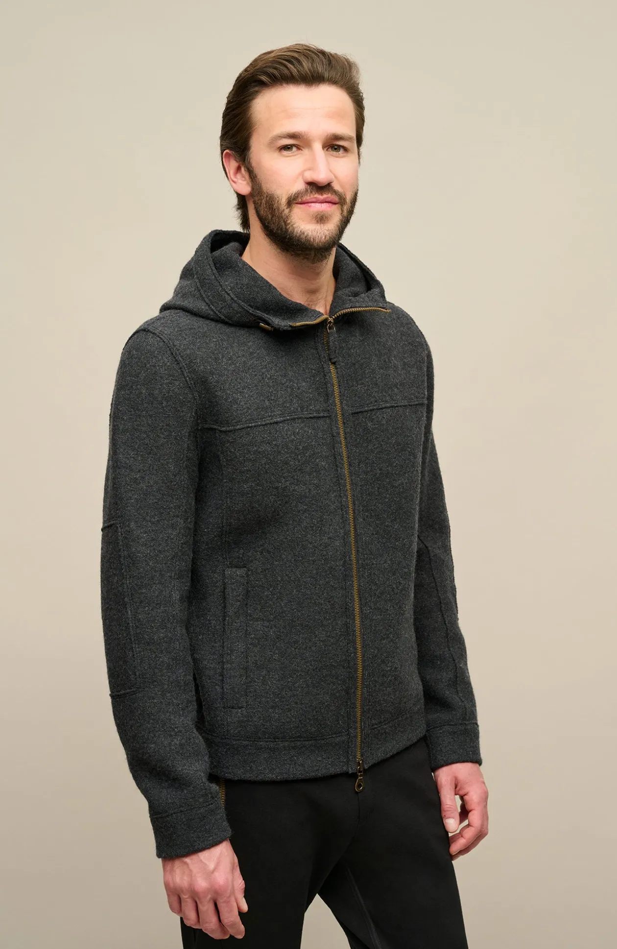George Walkjacke mit Kapuze