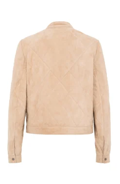 Golda Veloursleder Jacke