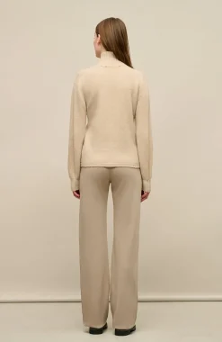 Hana Strickpullover mit Stehkragen