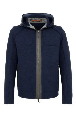 Jeremy Wolljacke mit Kapuze