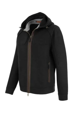 Jeremy Wolljacke mit Kapuze