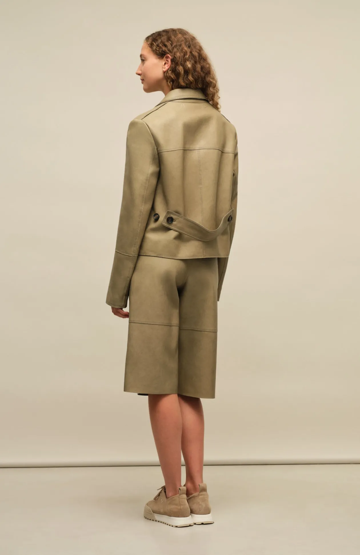 KatiBermuda Leder Shorts