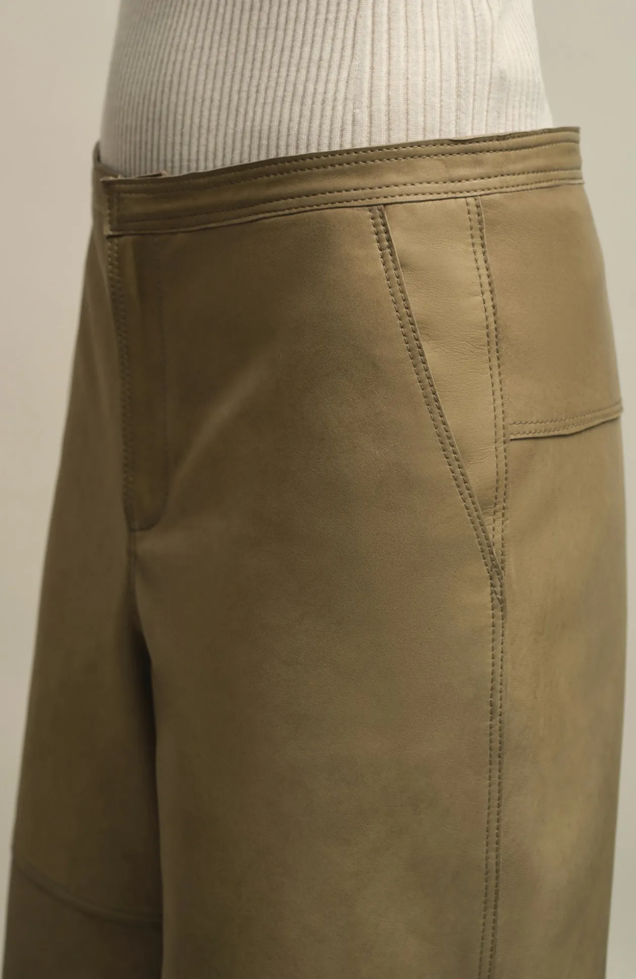 KatiBermuda Leder Shorts