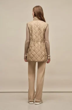 Kim Ärmellose Quilt Weste