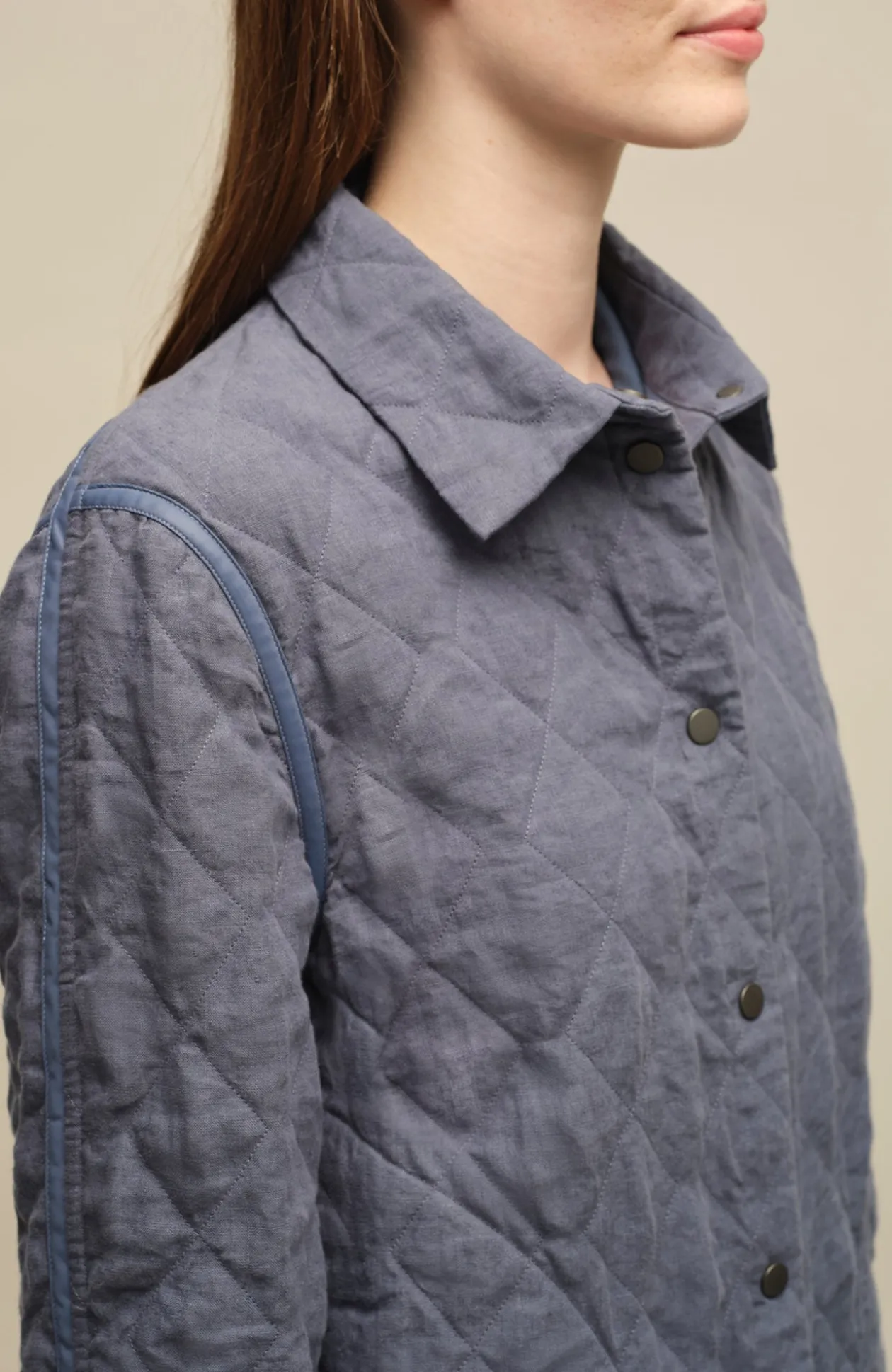 Len2.0 wendbare Leinen Hemdjacke