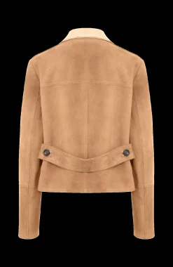 Lin Vintage Lederjacke