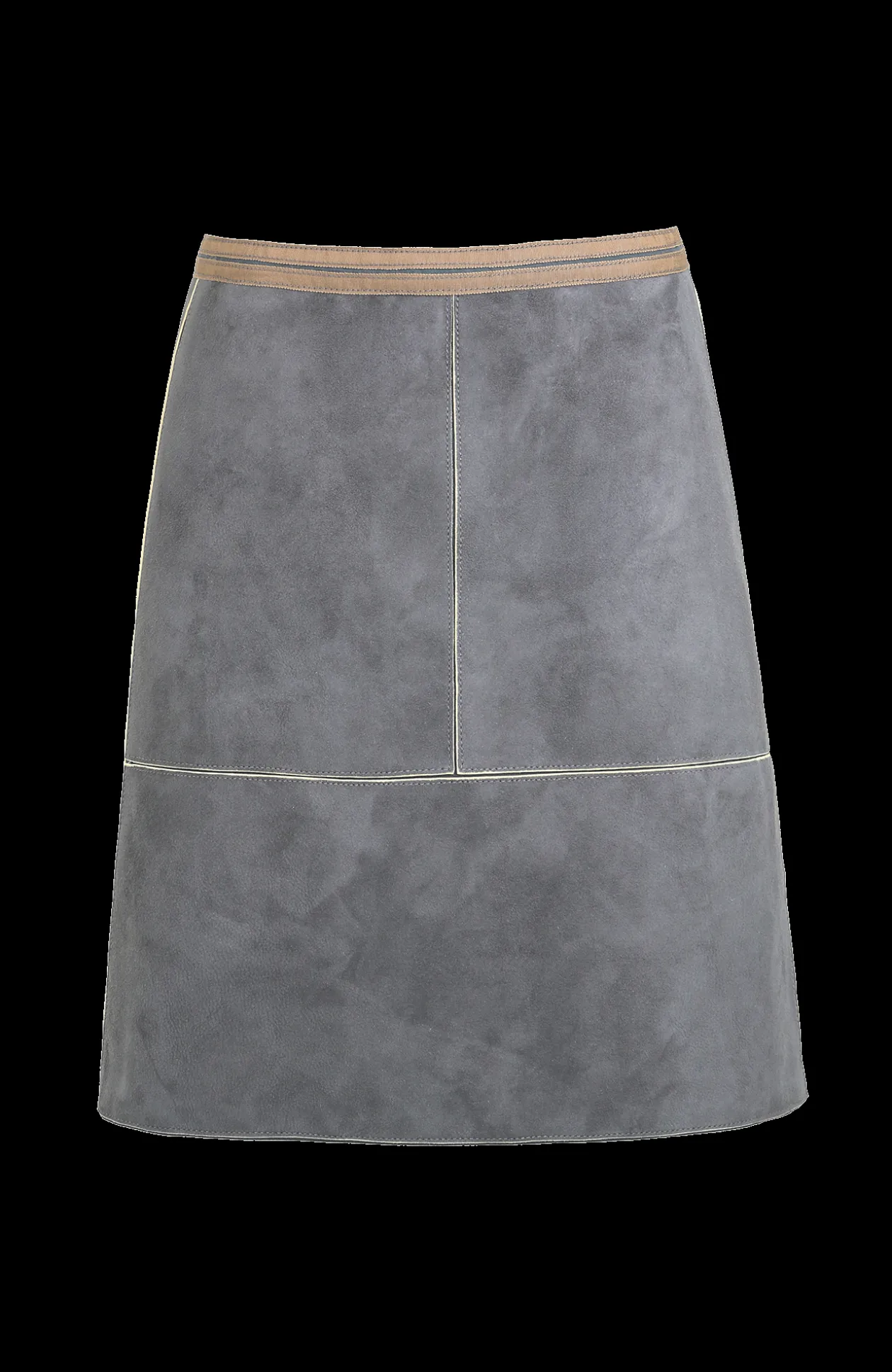 Lisi Midi Eco-Lammleder Rock