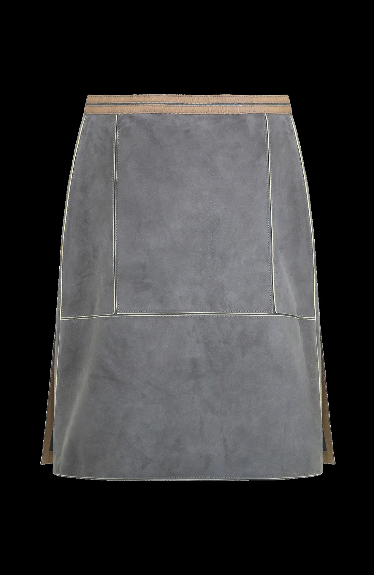 Lisi Midi Eco-Lammleder Rock