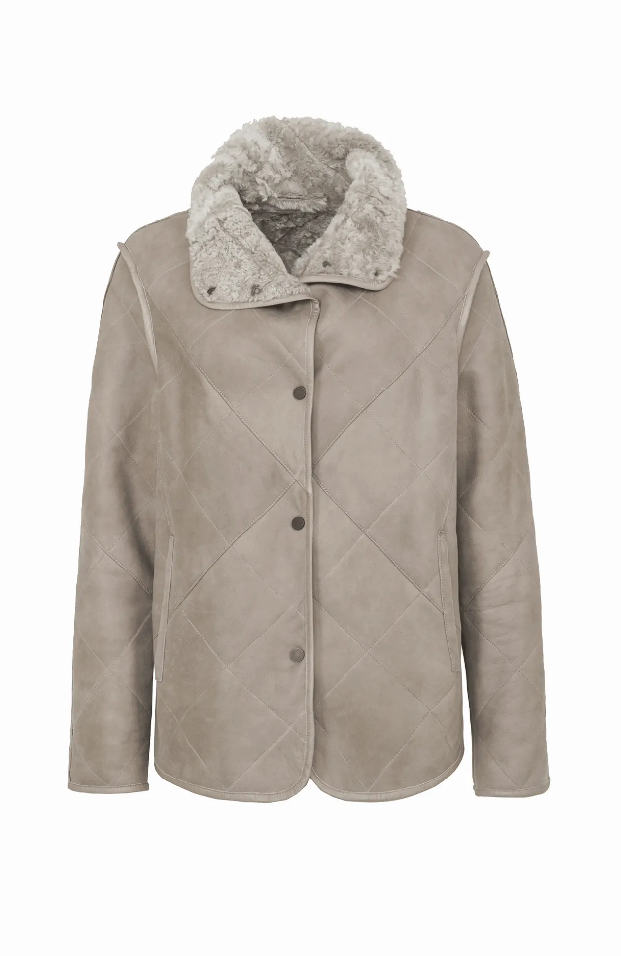 Luana Lammfell Jacke