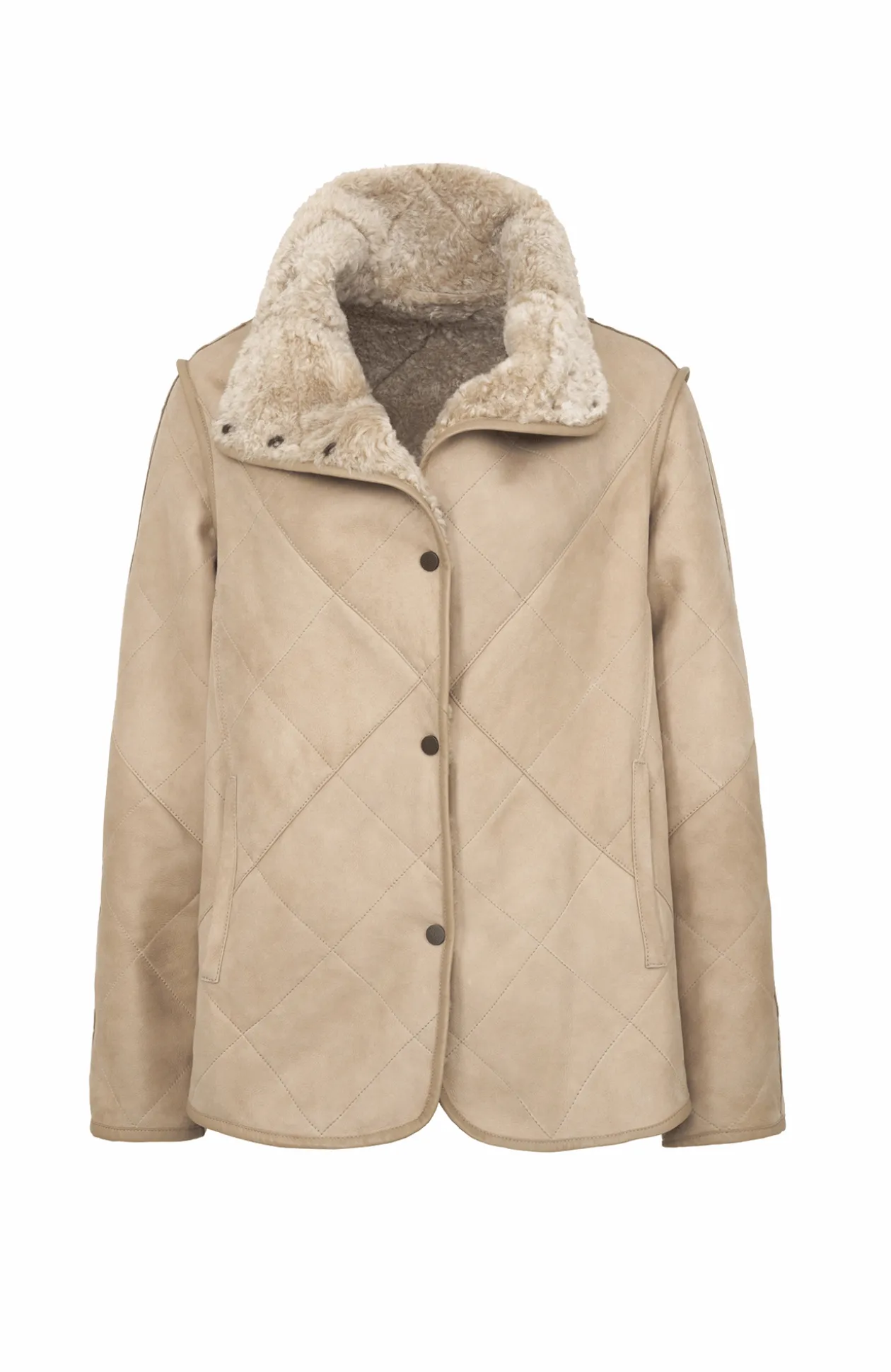 Luana Lammfell Jacke