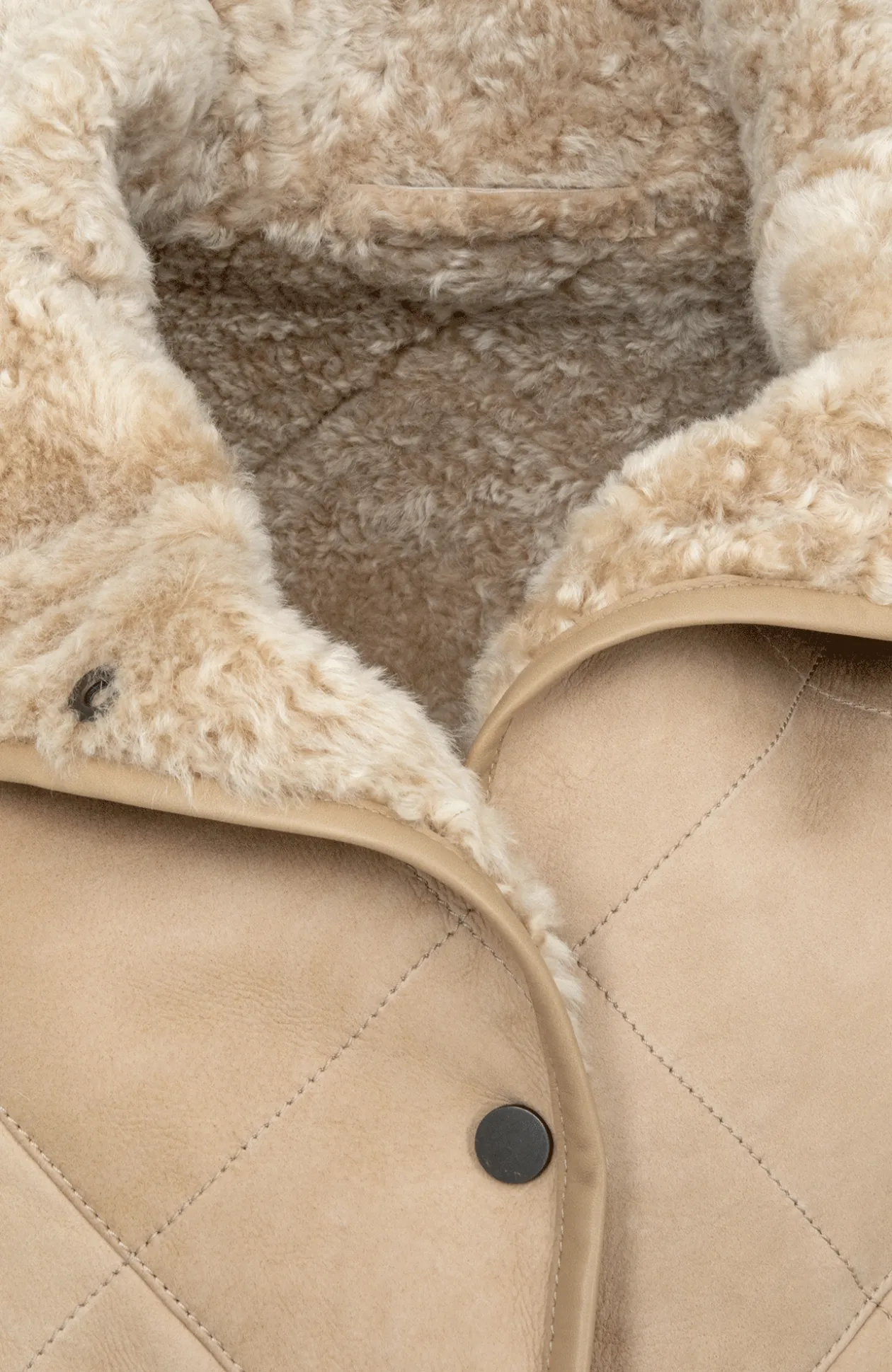 Luana Lammfell Jacke