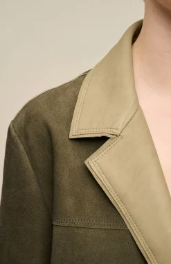 Luise Oversized Leder Blazer