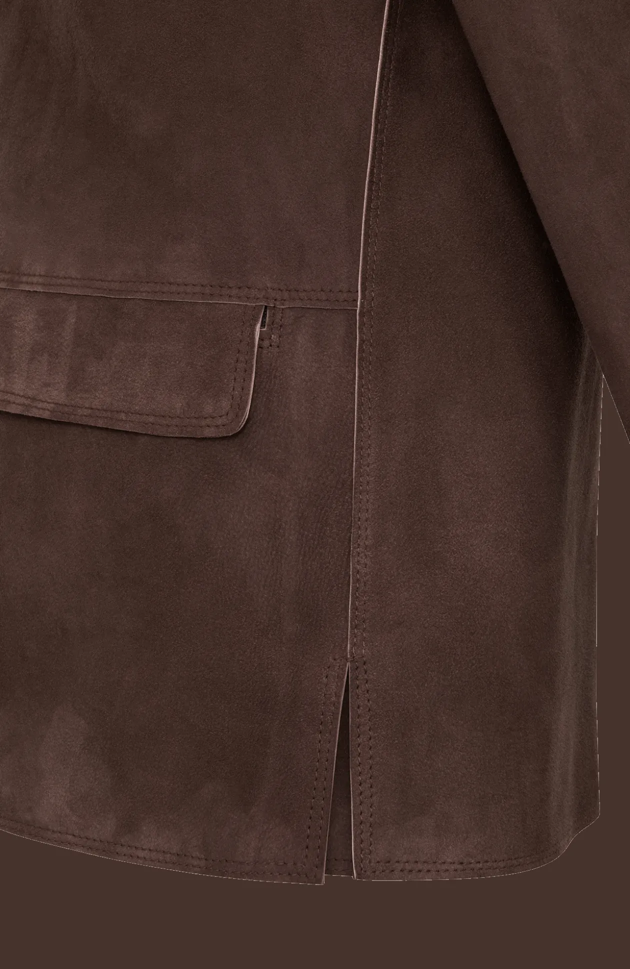 Luise Oversized Leder Blazer