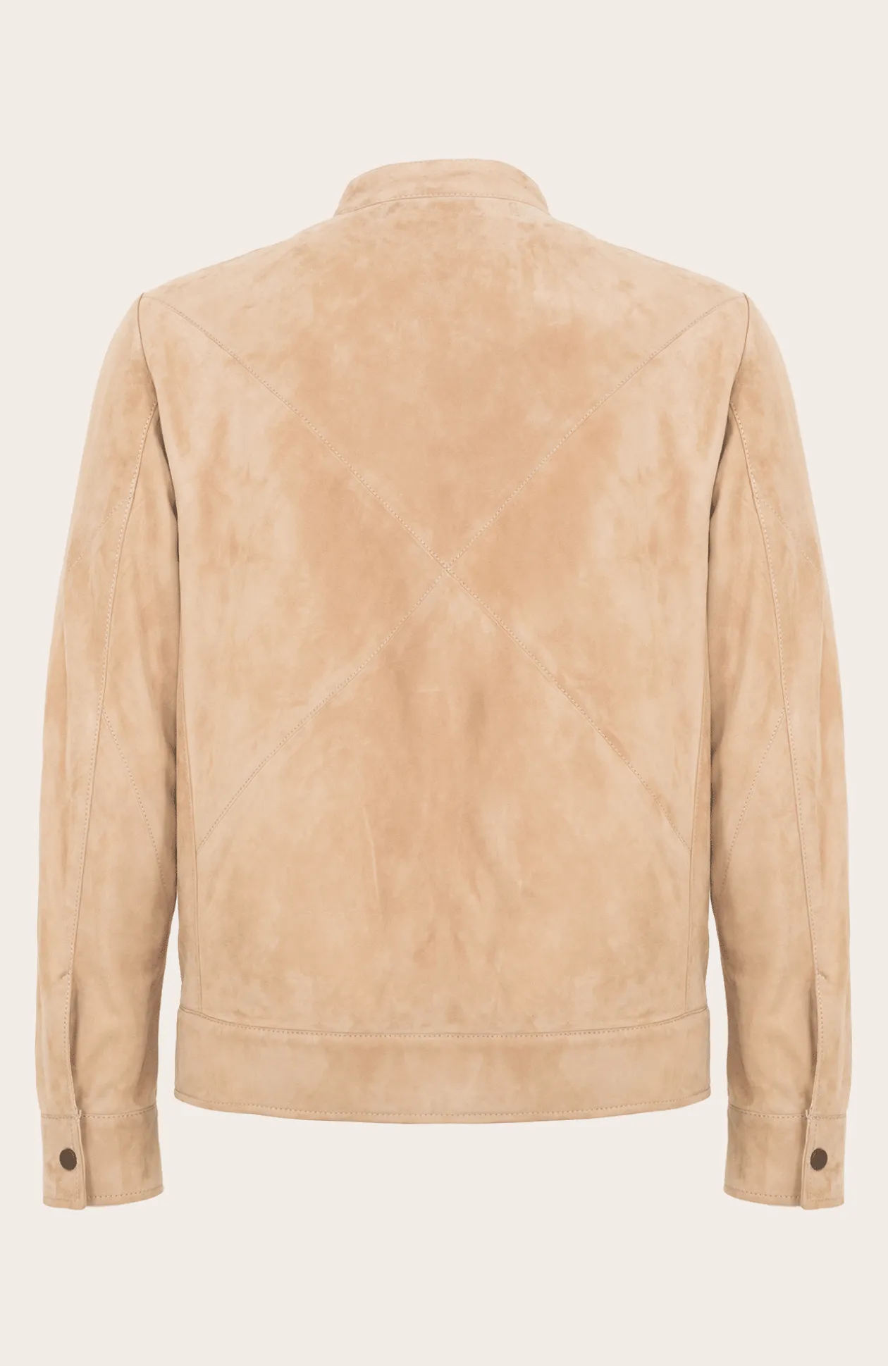 Nico Jacke aus Veloursleder