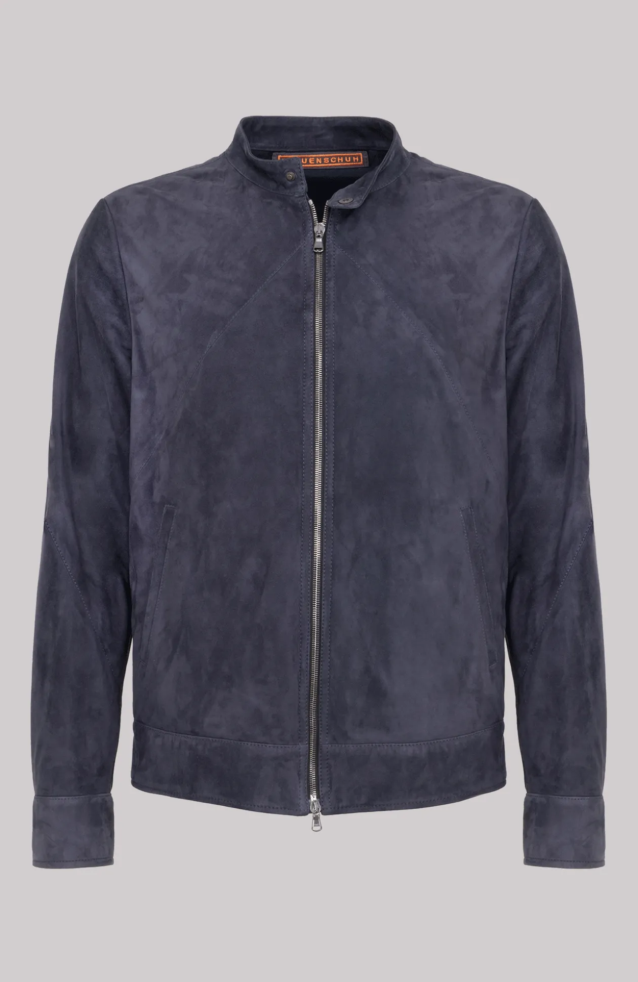 Nico Jacke aus Veloursleder