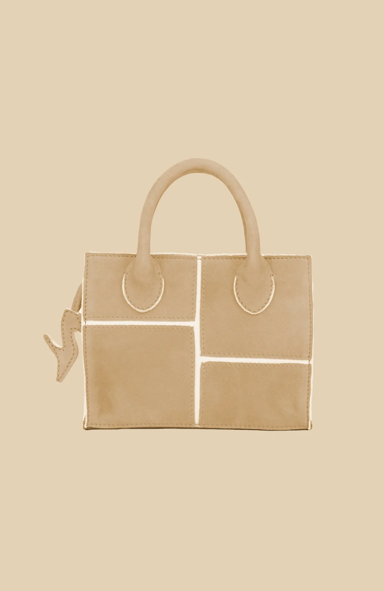 Patchwork_S kleine Ledertasche