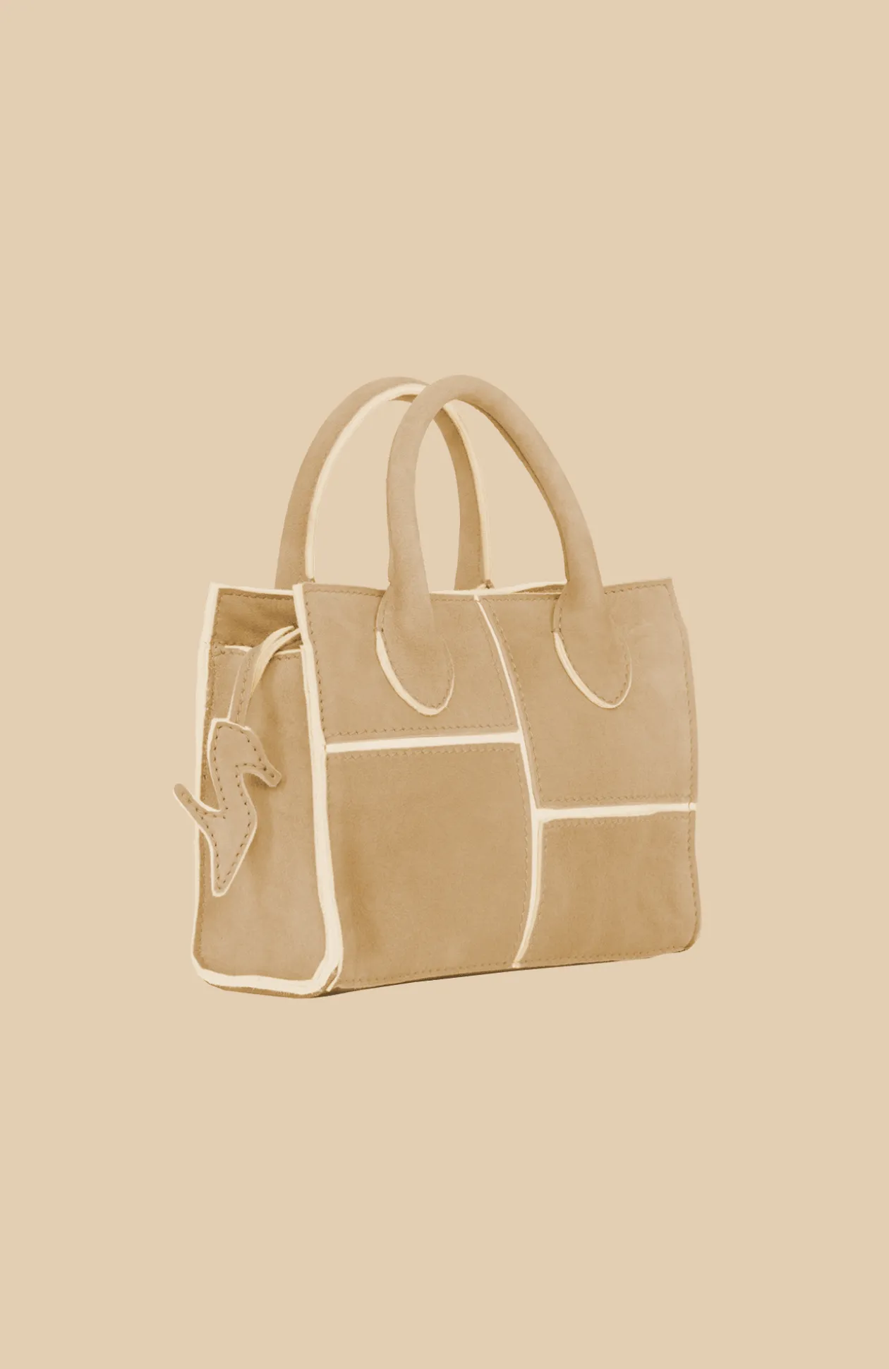 Patchwork_S kleine Ledertasche