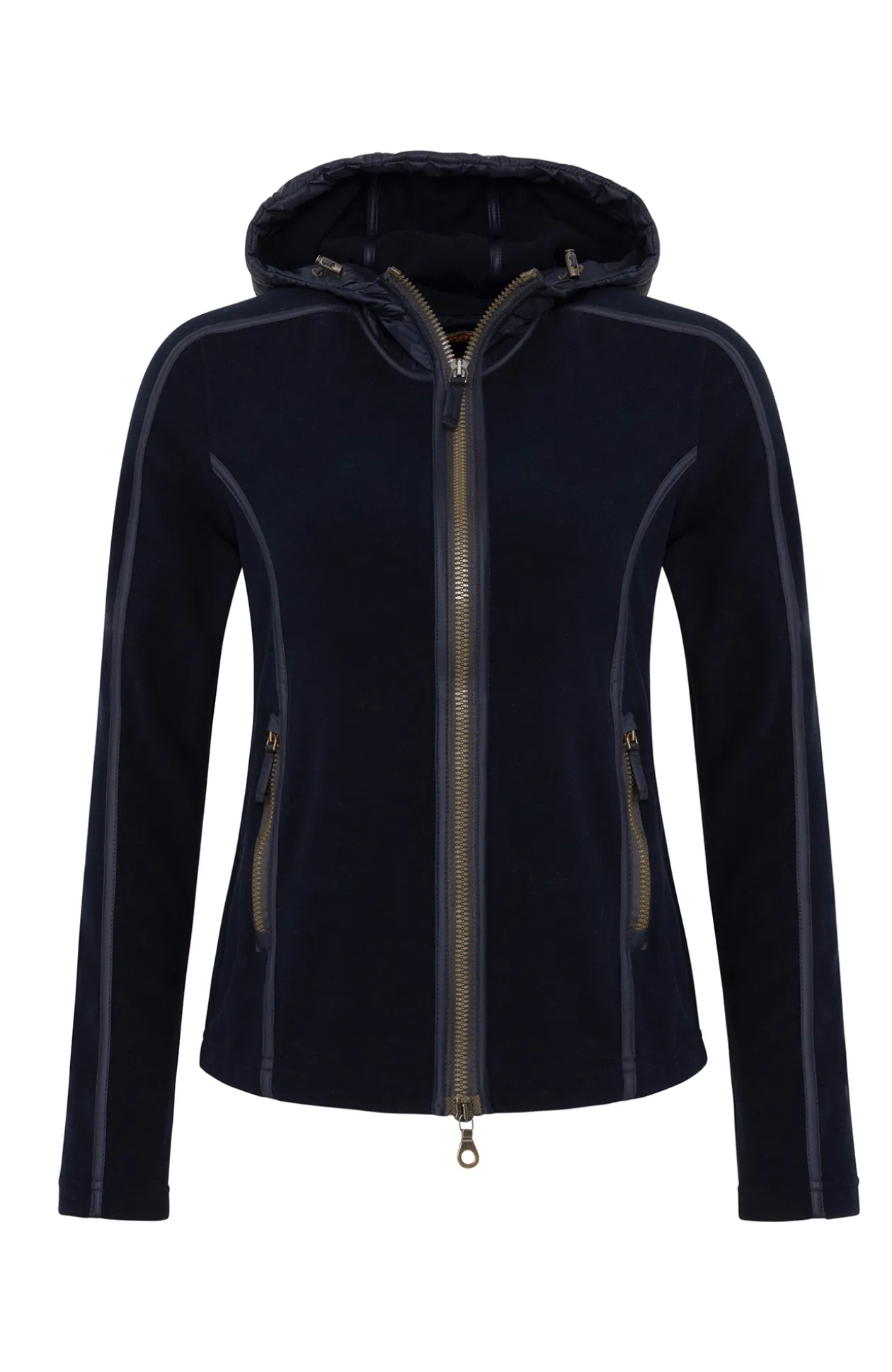 Rania Biodegradable Fleecejacke mit Kapuze