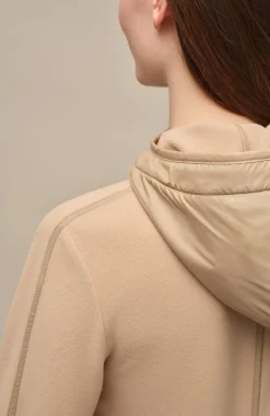 Rania Biodegradable Fleecejacke mit Kapuze