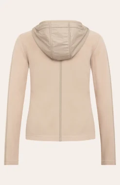 Rania Biodegradable Fleecejacke mit Kapuze
