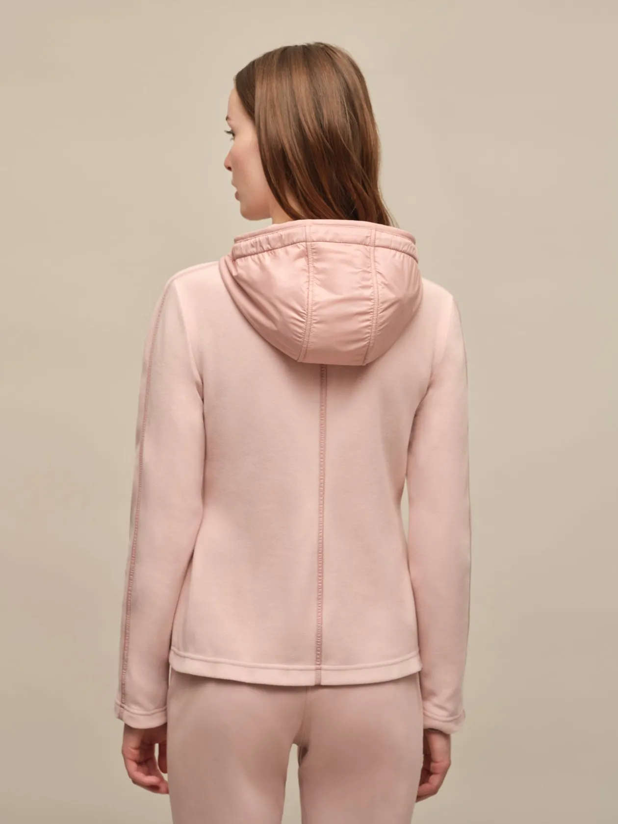 Rania Biodegradable Fleecejacke mit Kapuze