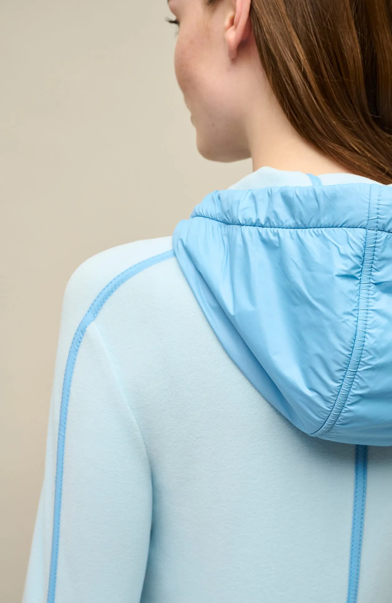 Rania Biodegradable Fleecejacke mit Kapuze