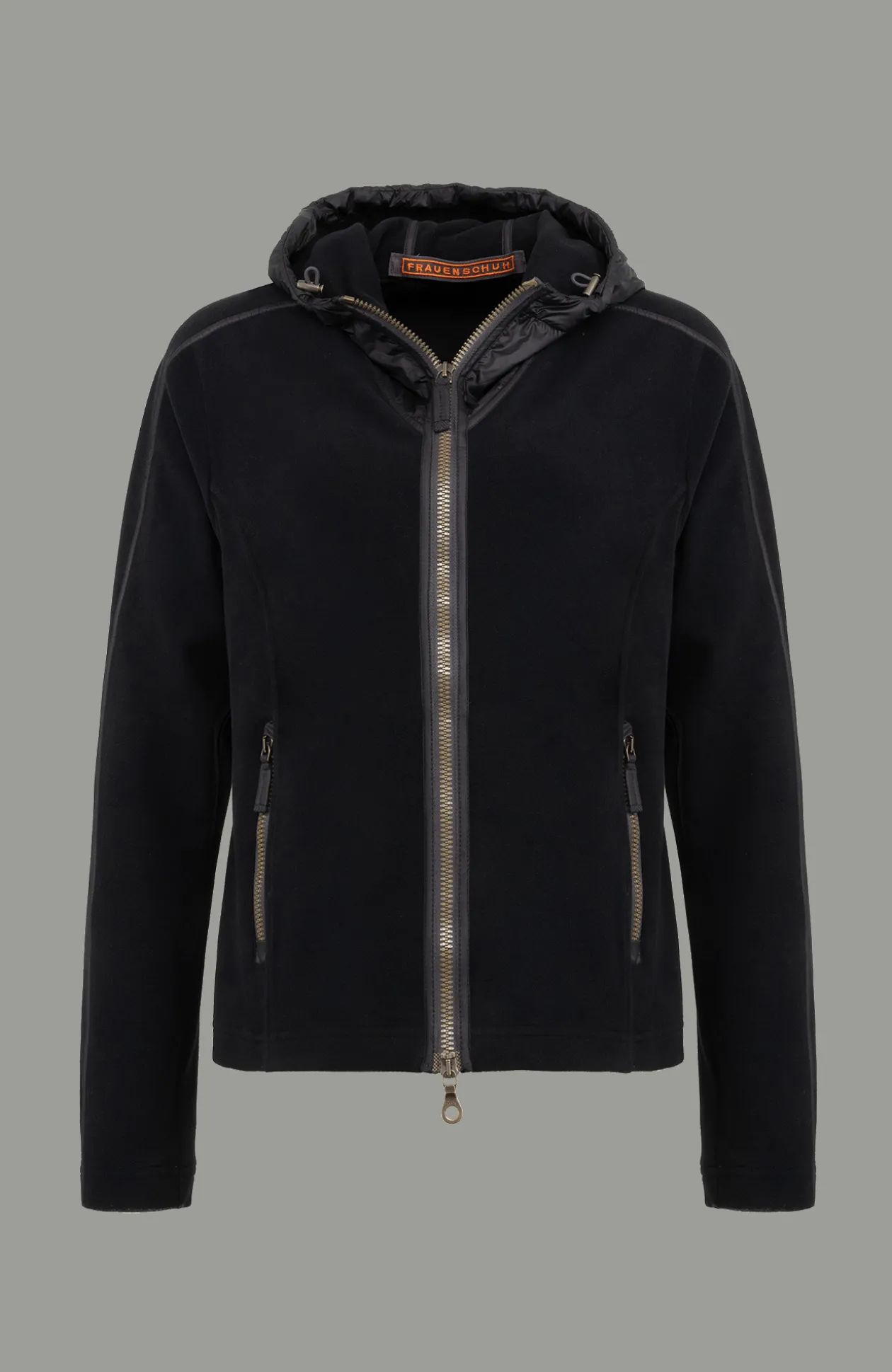 Rania Biodegradable Fleecejacke mit Kapuze