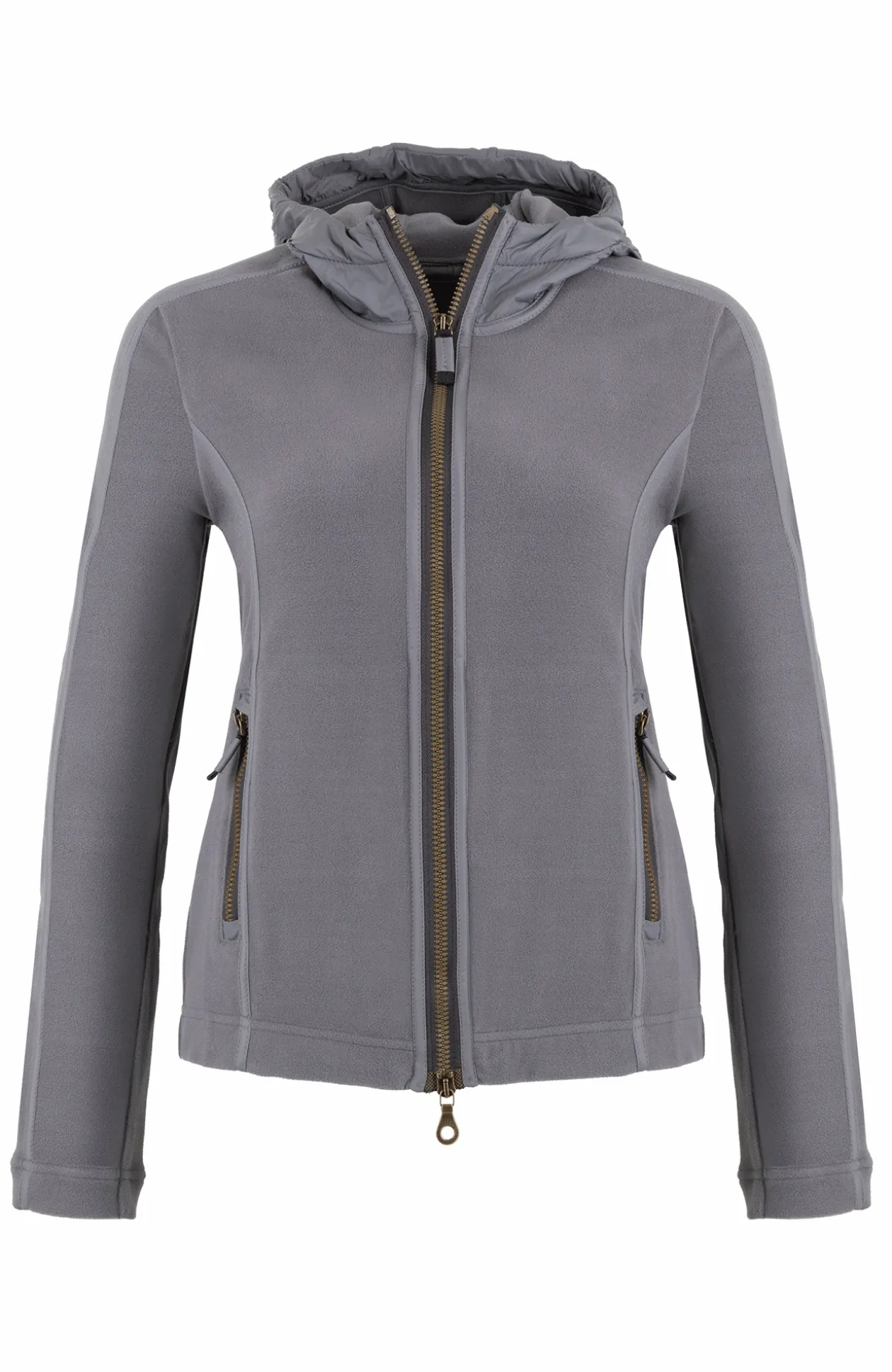 Rania Biodegradable Fleecejacke mit Kapuze