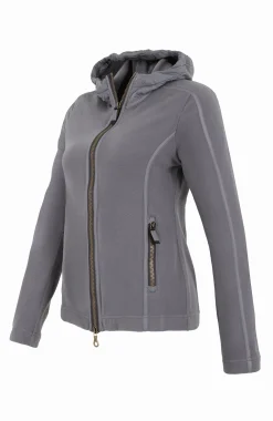 Rania Biodegradable Fleecejacke mit Kapuze