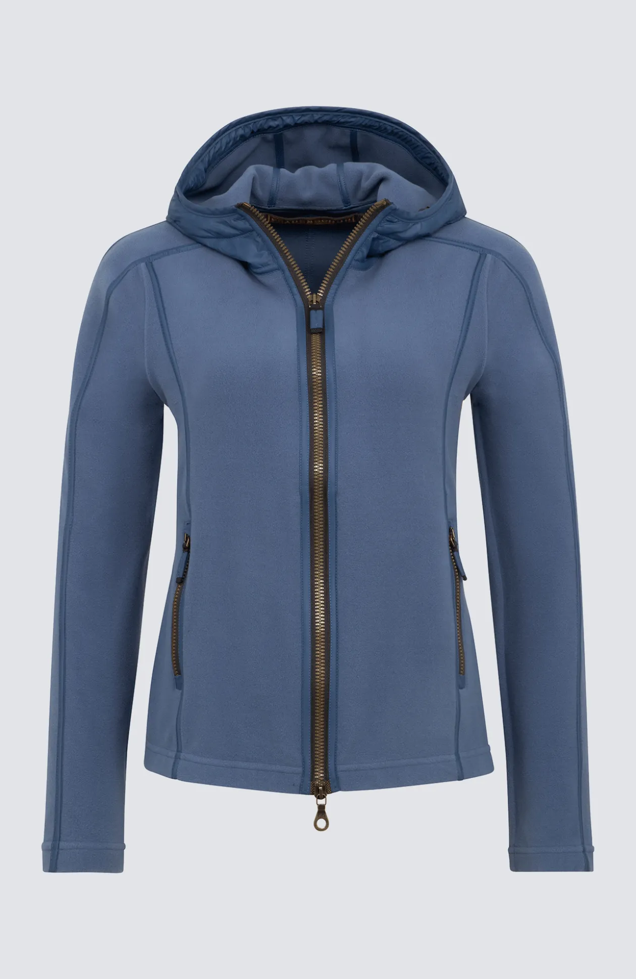 Rania Biodegradable Fleecejacke mit Kapuze
