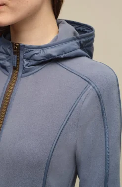 Rania Biodegradable Fleecejacke mit Kapuze