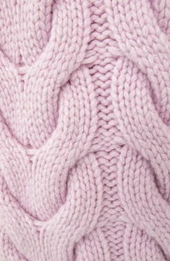 SaraCable Pullover mit Zopfmuster