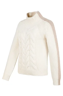 SaraCable Pullover mit Zopfmuster