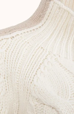 SaraCable Pullover mit Zopfmuster
