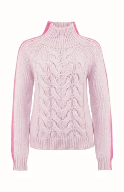 SaraCable Pullover mit Zopfmuster