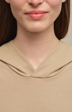 Veronica Baumwoll Kapuzen Pullover