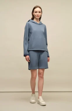 Veronica Baumwoll Kapuzen Pullover