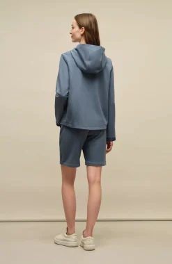Veronica Baumwoll Kapuzen Pullover