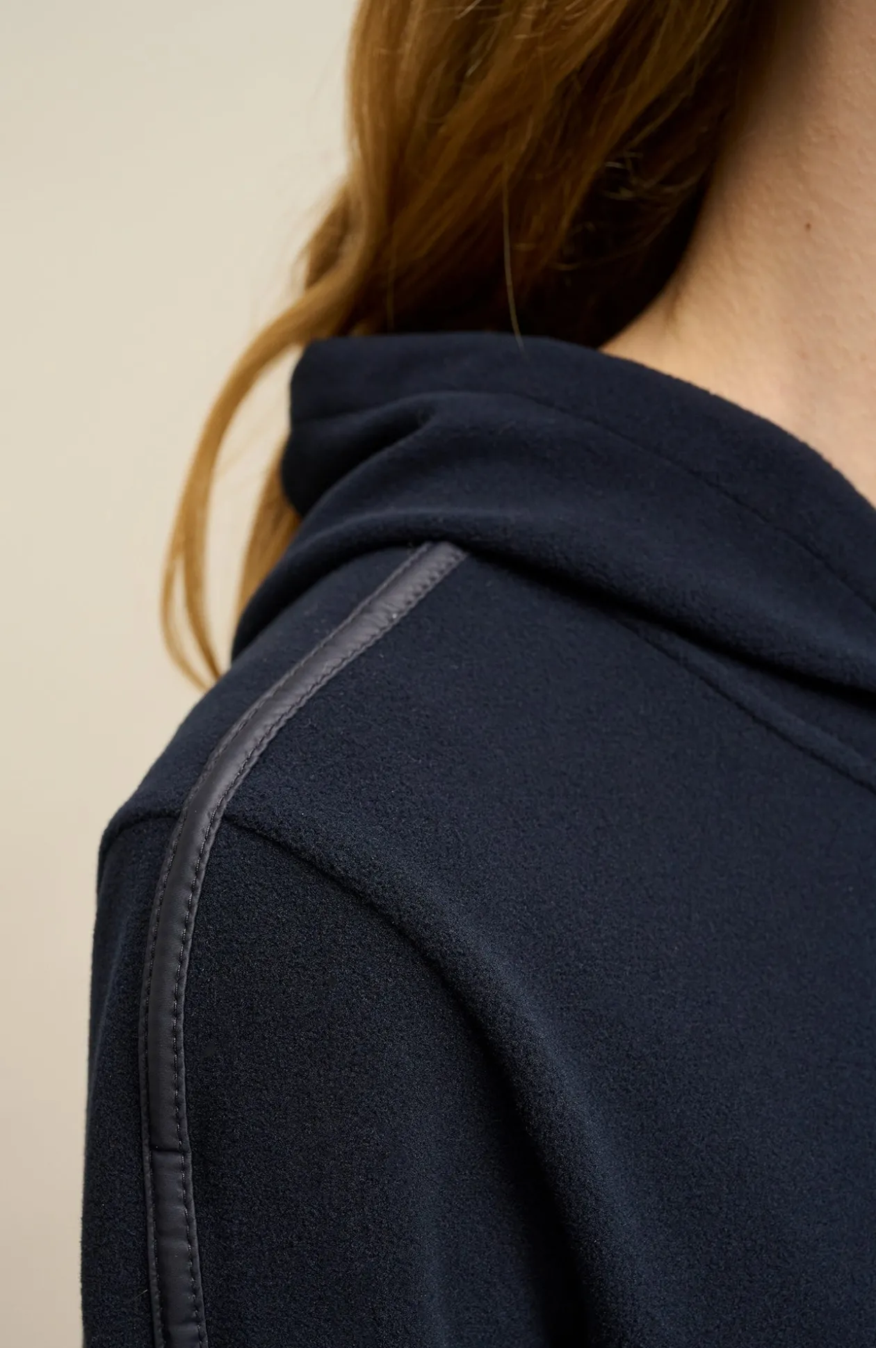 Veronica Biodegradable Fleece Pullover
